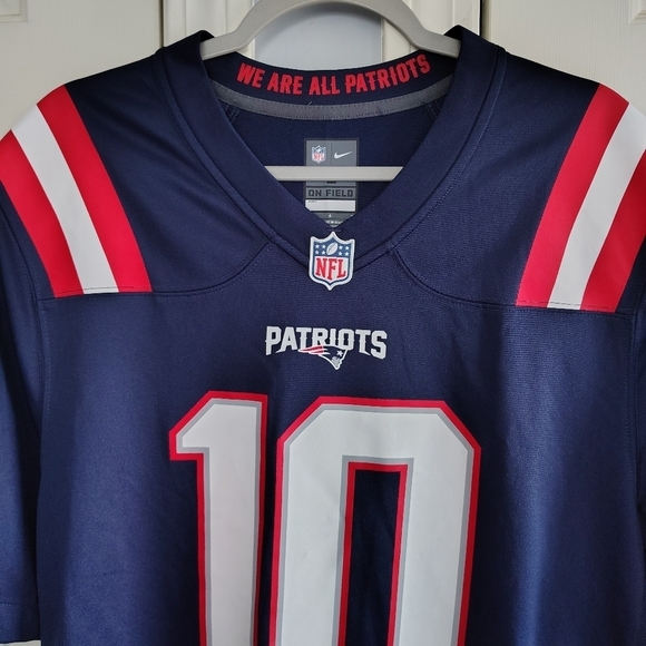 Nike New England Patriots Mac Jones Player Game Shirt Large - Picture 9 of 12